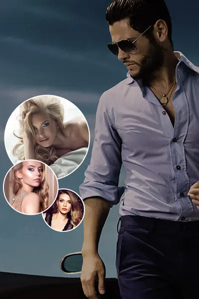 Mann und Profile für diskrete Kontakte bei Million-Dates